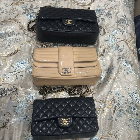 Chanel single flap nude/beige classic bag - Picture 11 of 15